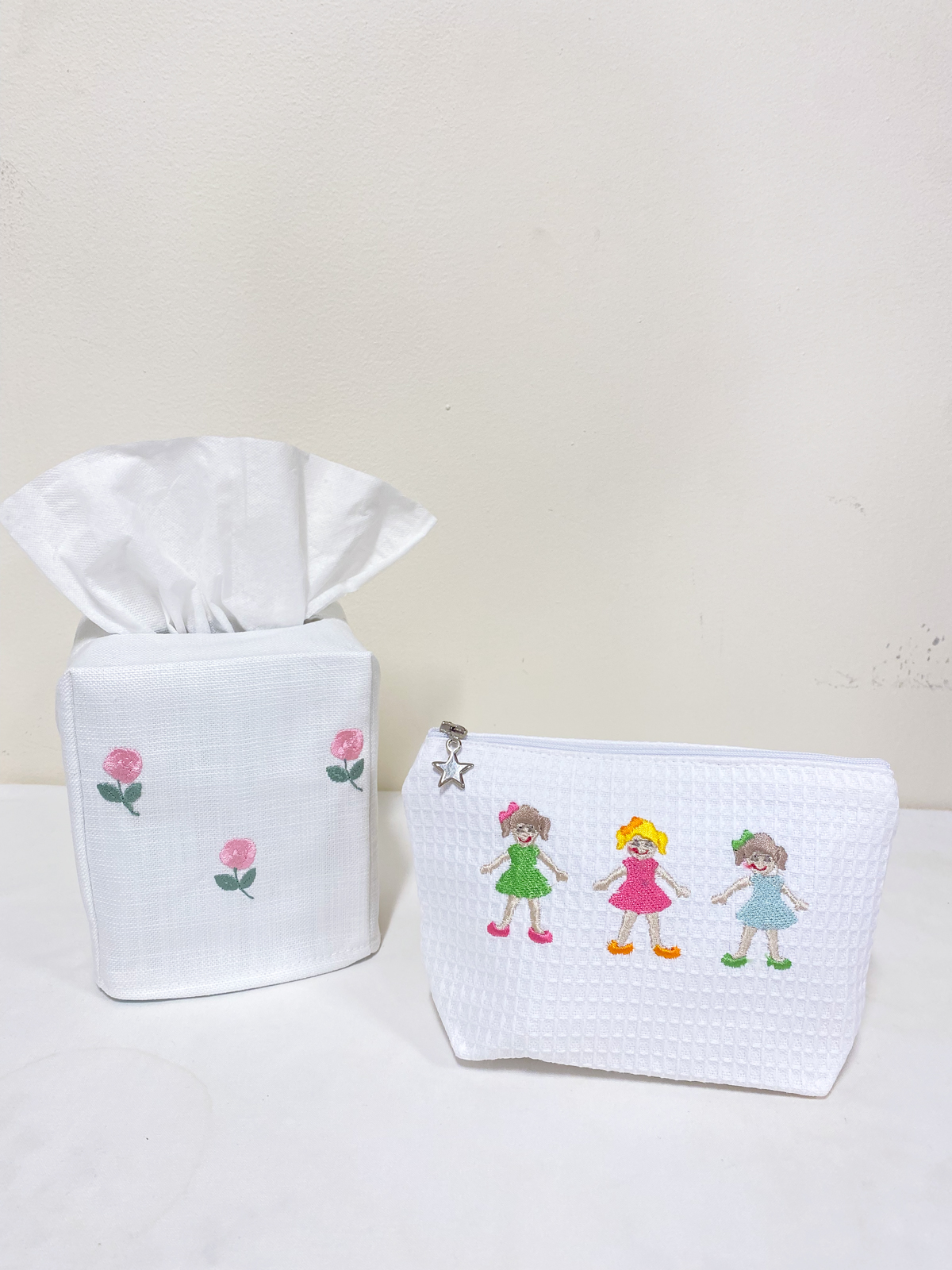 Kids Tissue Box Covers & Cosmetic Bags
